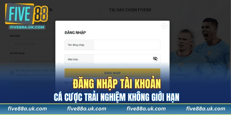 Đăng nhập tài khoản, cá cược trải nghiệm không giới hạn